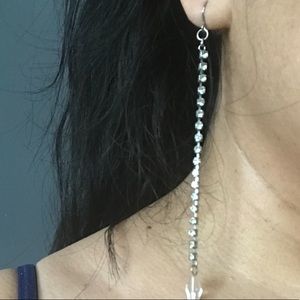 Claire’s Long Strip Earrings